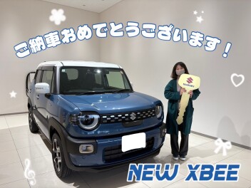 新型クロスビーをご納車しました！！